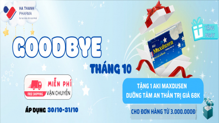 SAY GOODBYE THÁNG 10